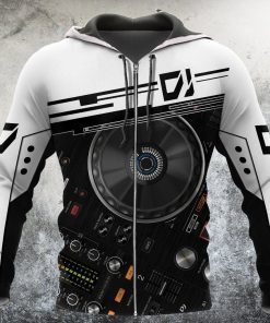 Music Lover - DJ Player Zip Up Hoodie